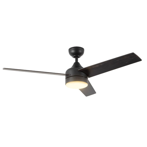 Kuzco Nash 52" Matte Blk reversible blade Ceiling, Matte Blk - CF0716452MB-LKW