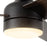 Kuzco Nash 52" Matte Black reversible blade Ceiling, Matte Black