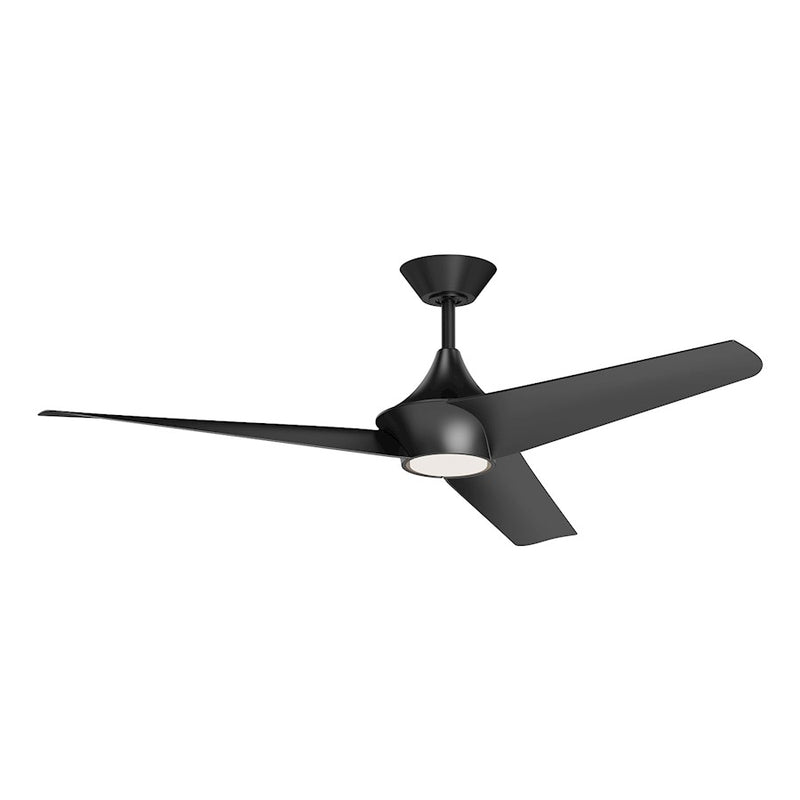 Haus Appeal Sora 56in LED Ceiling Fan | Matte Black Steel | Model CF523056MB