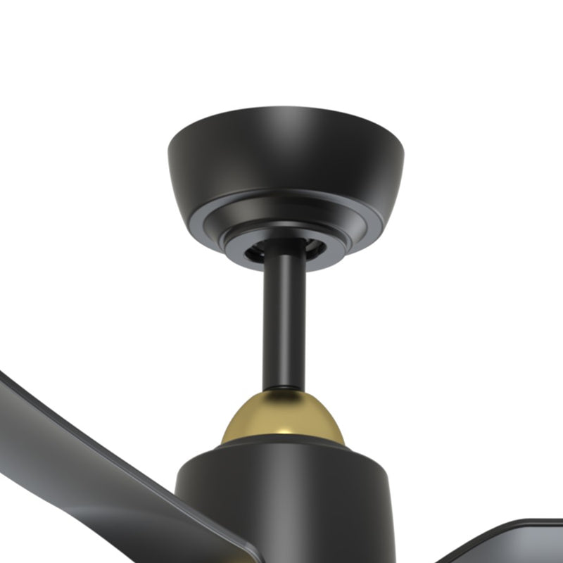 Haus Appeal Alden 42in Ceiling Fan with Light | Modern Brushed Gold and Matte Black Aluminum | Model CF72942-BG-MB-5CCT