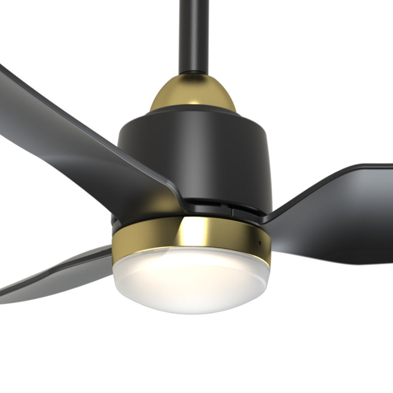 Haus Appeal Alden 42in Ceiling Fan with Light | Modern Brushed Gold and Matte Black Aluminum | Model CF72942-BG-MB-5CCT
