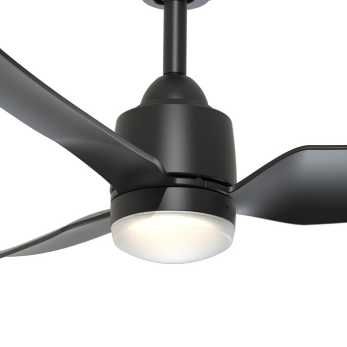 Kuzco Hugo 42" Ceiling Fan/Light Kit, Matte Black