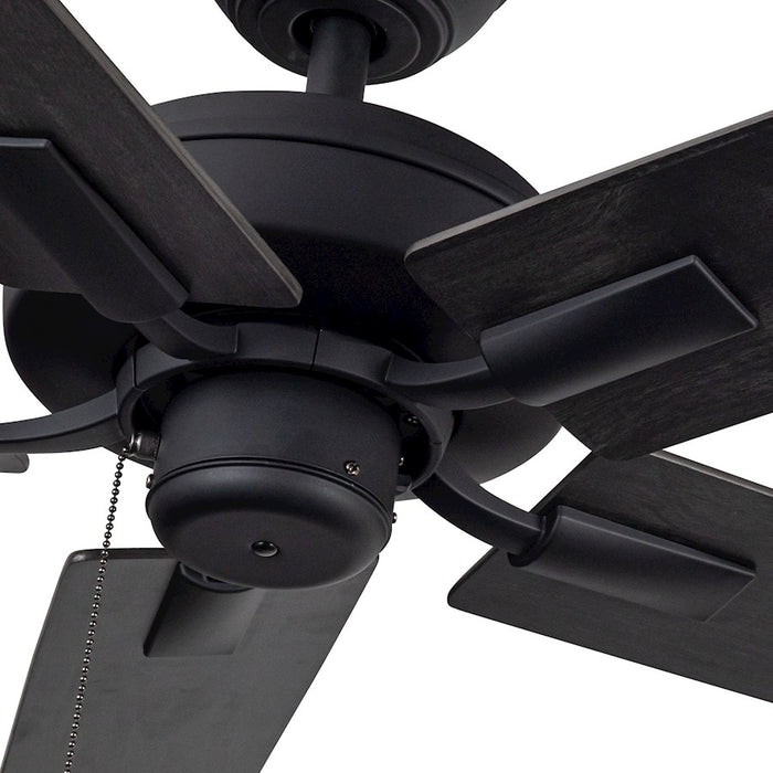 Kuzco Erikson 52" Ceiling Fan/Pull Chain/65W, Matte Black