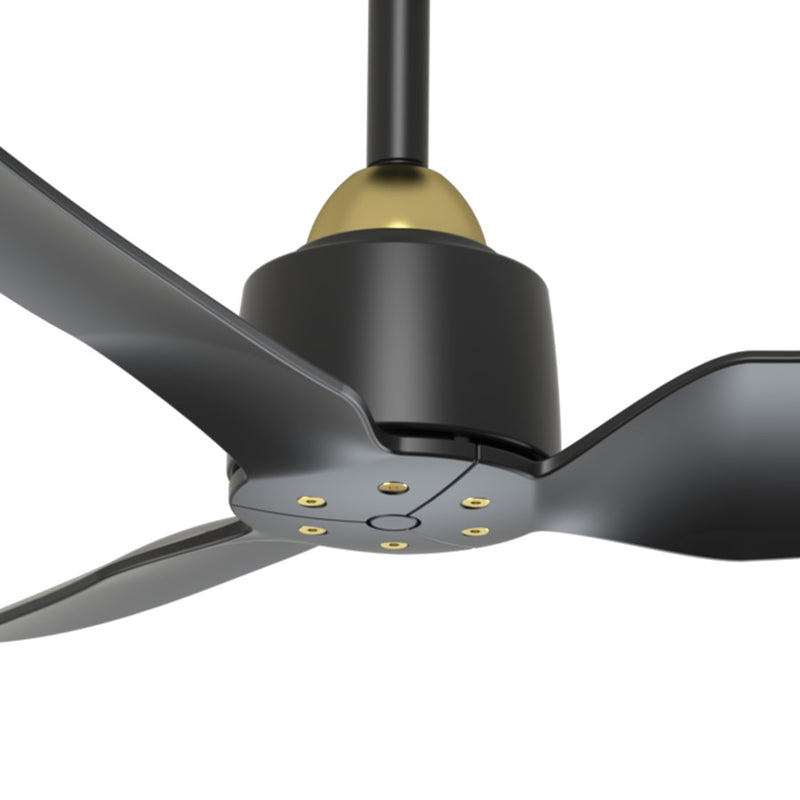 Haus Appeal Alden 42in 3-Blade Ceiling Fan | Modern Brushed Gold and Matte Black Aluminum | Living Room & Covered Patio | Model CF92942-BG-MB
