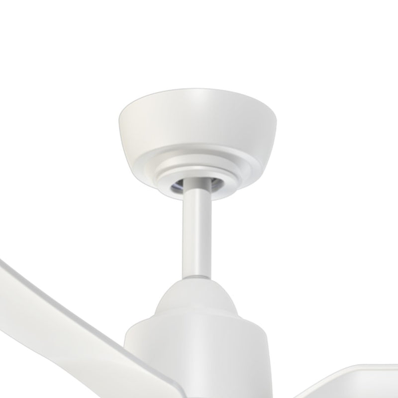 Haus Appeal Alden 42in 3-Blade Ceiling Fan | Modern White Aluminum and Steel | Living Room & Covered Patio | Model CF92942-WH
