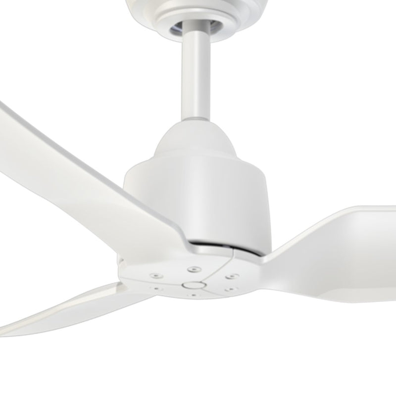 Haus Appeal Alden 42in 3-Blade Ceiling Fan | Modern White Aluminum and Steel | Living Room & Covered Patio | Model CF92942-WH