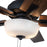 Kuzco Erikson 52" Ceiling Fan/Pull Chain/60W, Matte Black