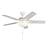 Kuzco Erikson 52" Ceiling Fan/Pull Chain/60W, White