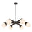Kuzco Briar 37" Blk Chandelier, Blk - CH11537-BK