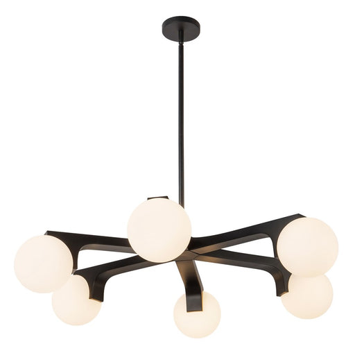 Kuzco Briar 37" Black Chandelier, Black
