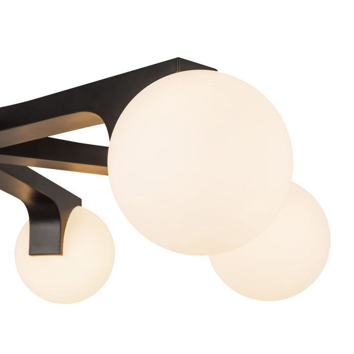 Kuzco Briar 37" Black Chandelier, Black