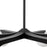 Kuzco Briar 37" Black Chandelier, Black