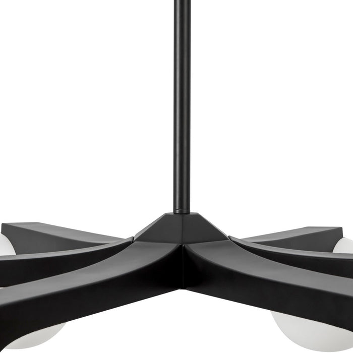 Kuzco Briar 37" Black Chandelier, Black