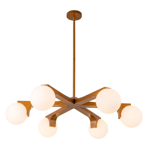 Kuzco Briar 37" Brown Chandelier, Teak - CH11537-TK