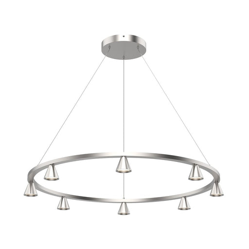 Kuzco Dune 33" LED Chandelier, Brushed Nickel - CH19933-BN-UNV