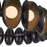 Kuzco Cortez 37" Black Dimmable LED Chandelier, Urban Bronze