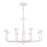 Kuzco Spade 30" Wht Dim LED Chandelier, Antique Wht - CH313830AW