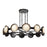 Kuzco Alonso 50" LED Chandelier, Urban Bronze/Steel Shade - CH320050UB-UNV
