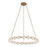 Alora Marni 41" Chandelier, Natural Brass - CH321041NB-UNV-010