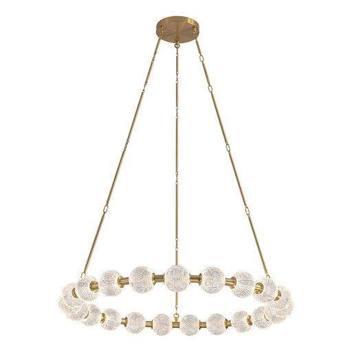 Alora Marni 41" Chandelier, Natural Brass - CH321041NB-UNV-010