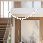 Kuzco Akoya 79in 23-Light LED Chandelier | Chrome and Frosted PC | Dining Room & Living Room | 79 x 3.25 x 3.25 in | Model CH321506CH