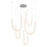 Kuzco Akoya 80 Lt Slvr Dim LED Chandelier, Chrome - CH321805CH