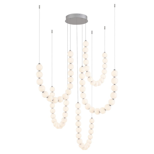 Kuzco Akoya 80 Lt Slvr Dim LED Chandelier, Chrome - CH321805CH