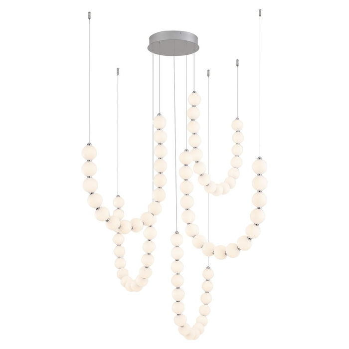 Kuzco Akoya 80 Lt Slvr Dim LED Chandelier, Chrome - CH321805CH