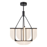 Kuzco Anders 24" Blk Dim LED Chandelier, Urban Brz - CH336424UB-UNV