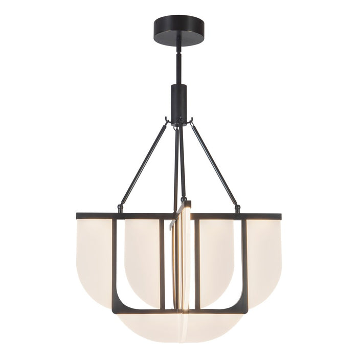 Kuzco Anders 24" Blk Dim LED Chandelier, Urban Brz - CH336424UB-UNV