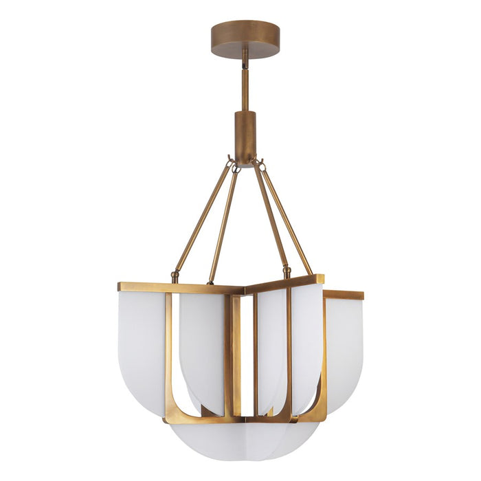 Kuzco Anders 24" Vintage Brass Dimmable LED Chand, Vintage Brass