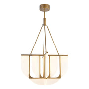 Kuzco Anders 30" Brass Dim LED Chandelier, Vintage Brass - CH336429VB-UNV