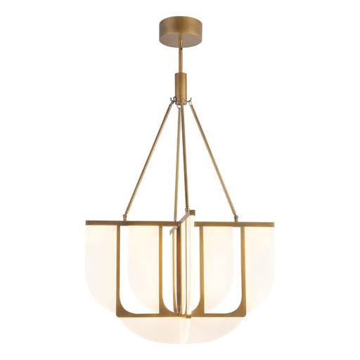 Kuzco Anders 30" Brass Dim LED Chandelier, Vintage Brass - CH336429VB-UNV