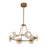 Kuzco Dahlia 28" Vintage Brass Dim LED, Vintage Brass/Alabaster - CH346028VBAR