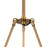 Kuzco Dahlia 28" Vintage Brass Dimmable LED, Vintage Brass/Alabaster