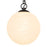Kuzco Petra 363 3 Lt Black Dimmable LED Chand, Urban Bronze/Cloud Glass