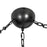Kuzco Petra 3 Lt Black Dimmable LED Chandelier, Urban Bronze/Cloud Glass