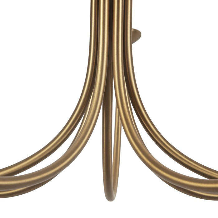 Kuzco Ember 26" Gold Chandelier, Brushed Gold