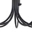Kuzco Ember 26" Black Chandelier, Matte Black