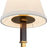 Kuzco Sloan 30" Gold Chandelier, Brushed Gold/White Linen