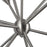 Kuzco Cosmo 39" Socket Chandelier, Nickel/Glossy Opal/Fluted Milk