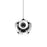 Kuzco Magellan 24" Chandelier, Black/White - CH51224-BK-WH