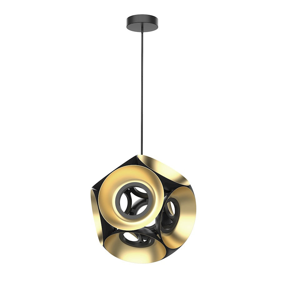 Kuzco Magellan 32" Chandelier, Black/Gold - CH51232-BK-GD