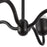 Kuzco Effie 27" Socket Chandelier, Matte Black/Opal Glass