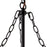 Kuzco Faye 24" Black Chandelier, Matte Black/Smoked Solid Glass