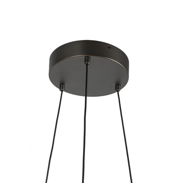 Kuzco Lex 27" LED Chandelier, Urban Bronze