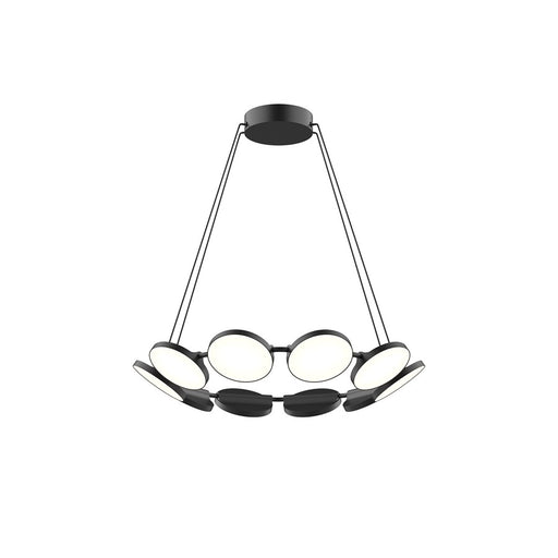 Kuzco Novel 25" LED Chandelier, Black - CH72225-BK-UNV-010