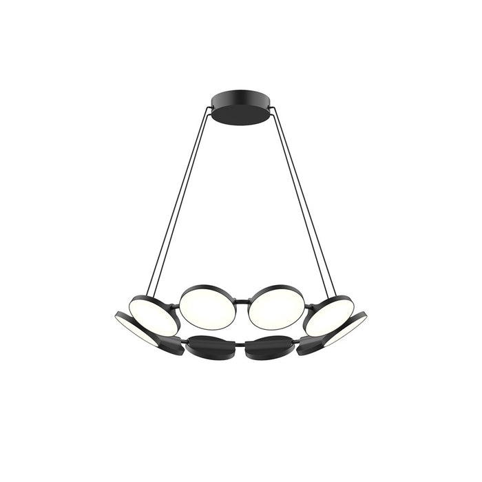 Kuzco Novel 25" LED Chandelier, Black - CH72225-BK-UNV-010