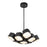 Kuzco Arena 18" LED Chandelier, Black - CH73418-BK-UNV