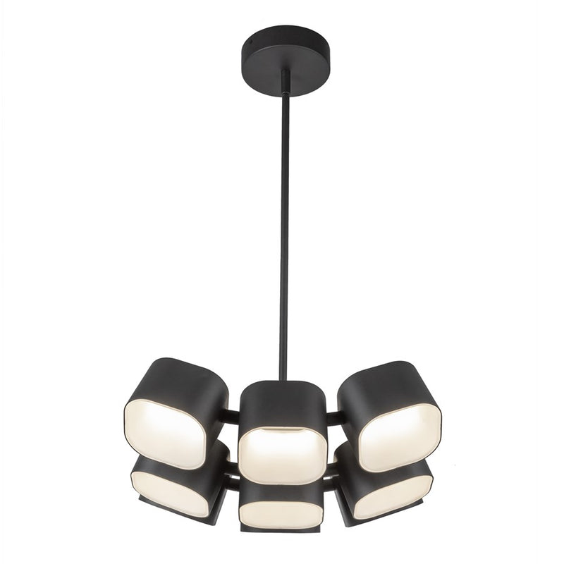 Kuzco Arena 18" LED Chandelier, Black